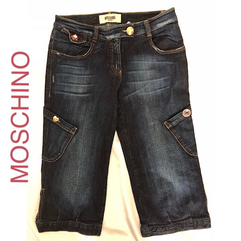MOSCHINO Denim Capris